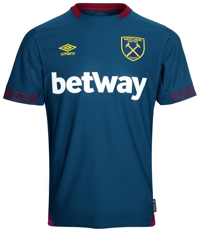 Camisa oficial Umbro West Ham 2018 2019 II jogador